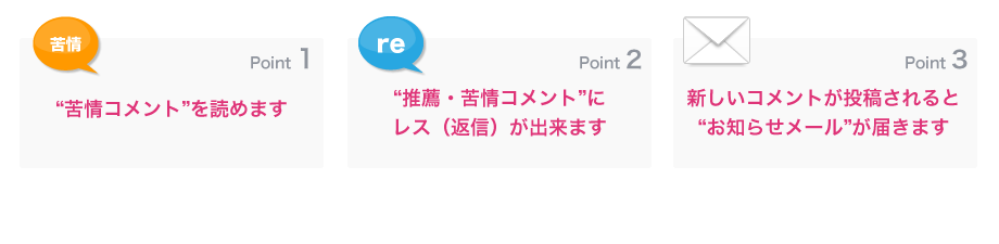 口コミ無料メール配信サービスのポイント